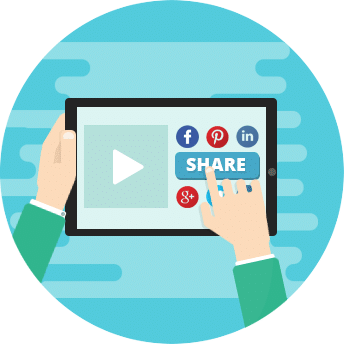 Condividere contenuti sociali